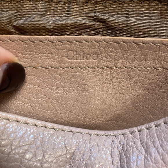 Chloe Lily Pink Small Crossbody Bag - Picture 5 of 14